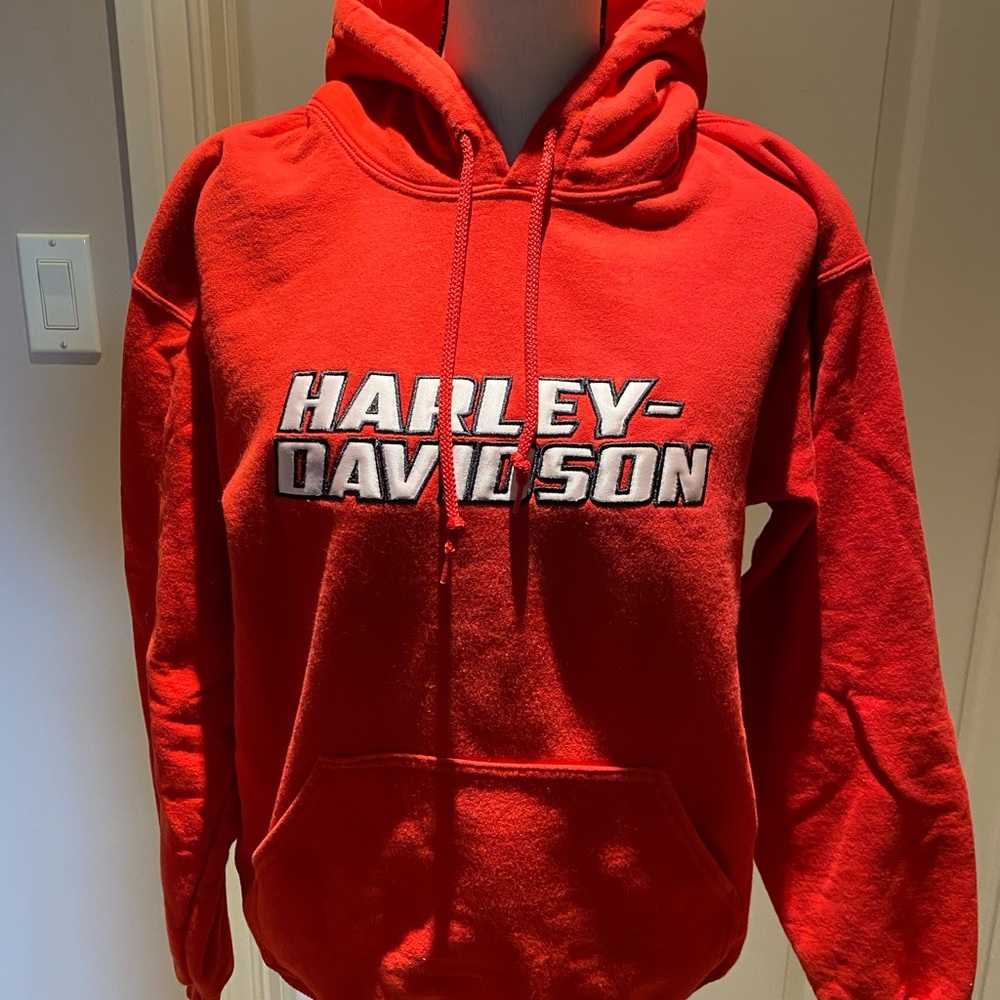 Harley Davidson hooded sweatshirt!
